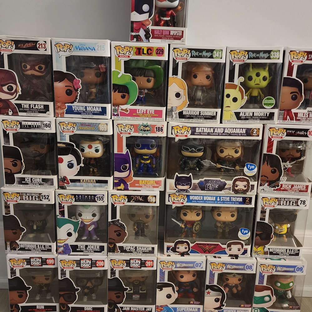 Funko Pop Vinyl Figure Collection